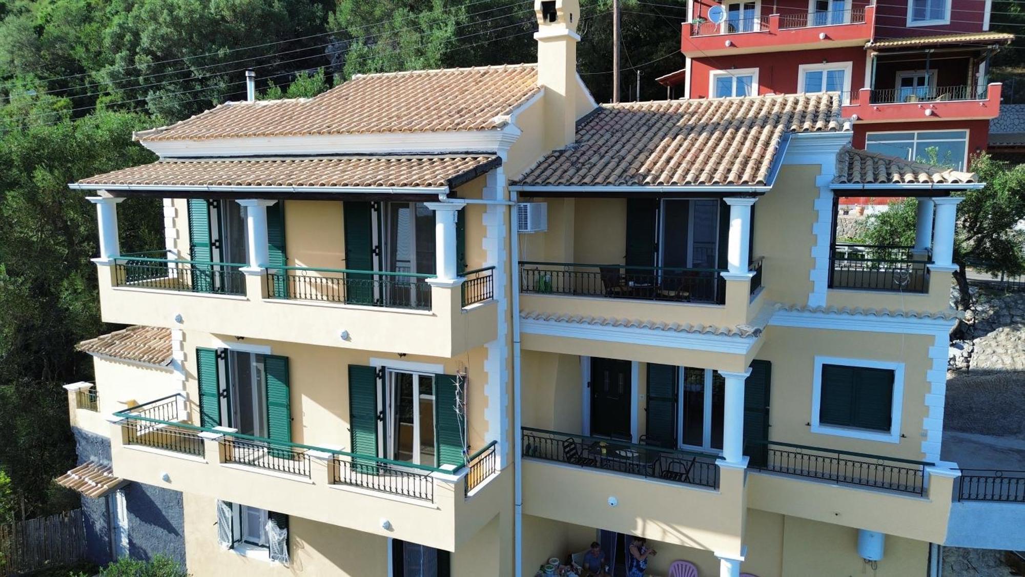 Apartamento Mariza'S View House Lákones Exterior foto
