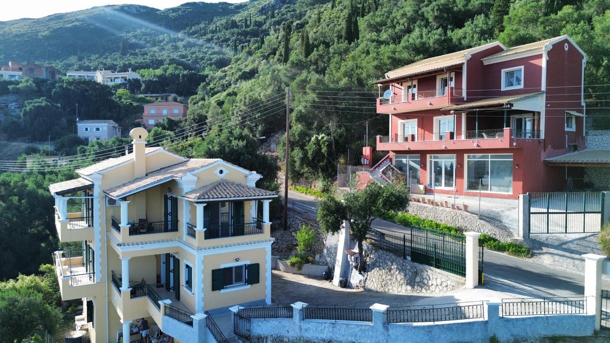 Apartamento Mariza'S View House Lákones Exterior foto